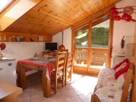 Location appartement à Les Houches, Appartement 2 pièces cabine, 5 pers, parking, Les Houches