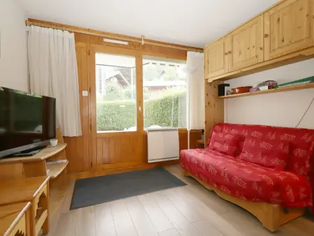 Appart 2 pièces jardin aux Houches, 120 m des pistes : photo 2
