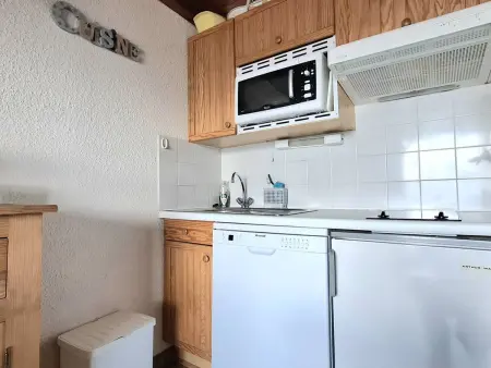 Studio cabine 6 pers. balcon sud et parking à Bolquère : photo 4