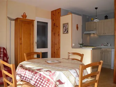 Appart 2 pièces 6 pers, terrasse sud-ouest, proche pistes : photo 2