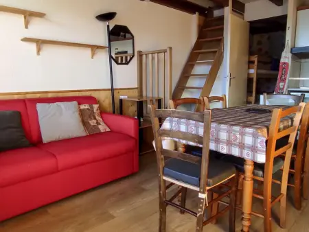 Studio mezzanine 6 pers. avec parking, vue Pyrénées : photo 8