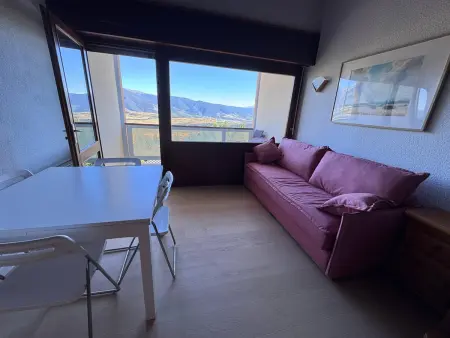 Studio mezzanine vue Pyrénées avec parking à Font-Romeu : photo 2