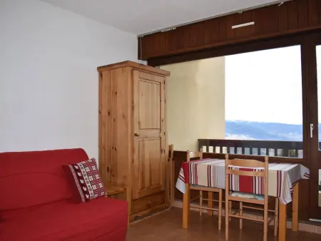 Studio cabine 4 pers avec vue Pyrénées à Font-Romeu : photo 4