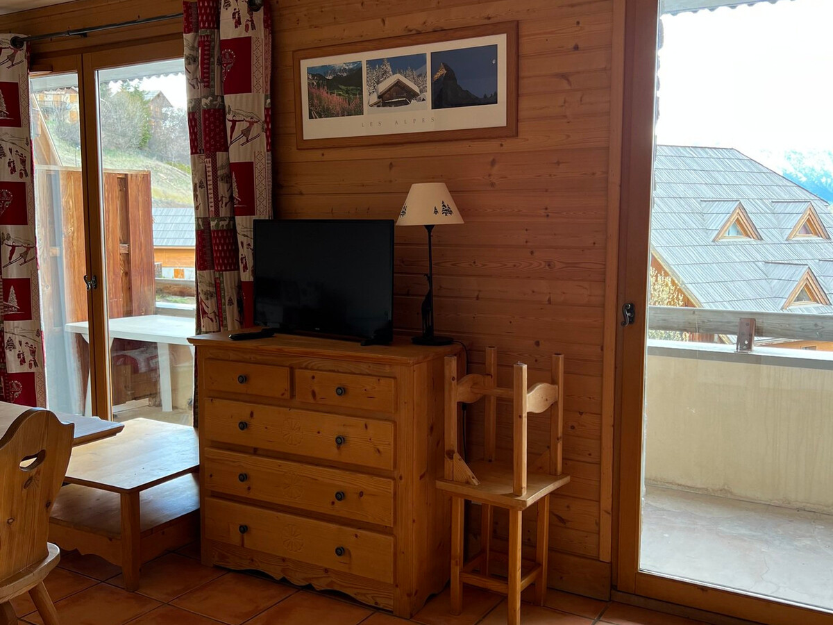 Studio 35m² 6 pers. à Pra-Loup 1500, accès direct pistes - Photo 3