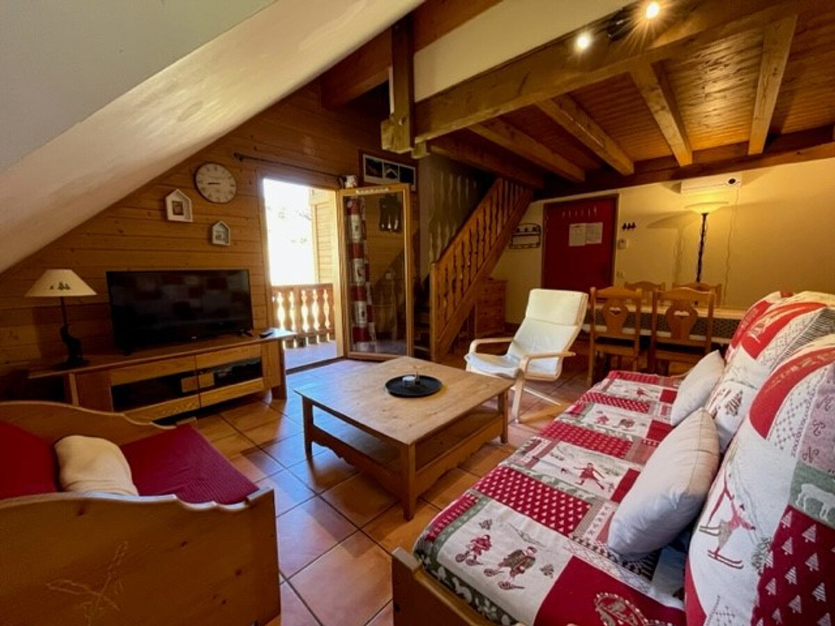 T2 Mezzanine Pra-Loup 1500 : 6 pers, Garage & Ski Box - Photo 2