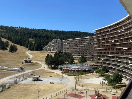 Studio rénové 4 pers, balcon, face aux pistes, commerces, animaux admis : photo 16