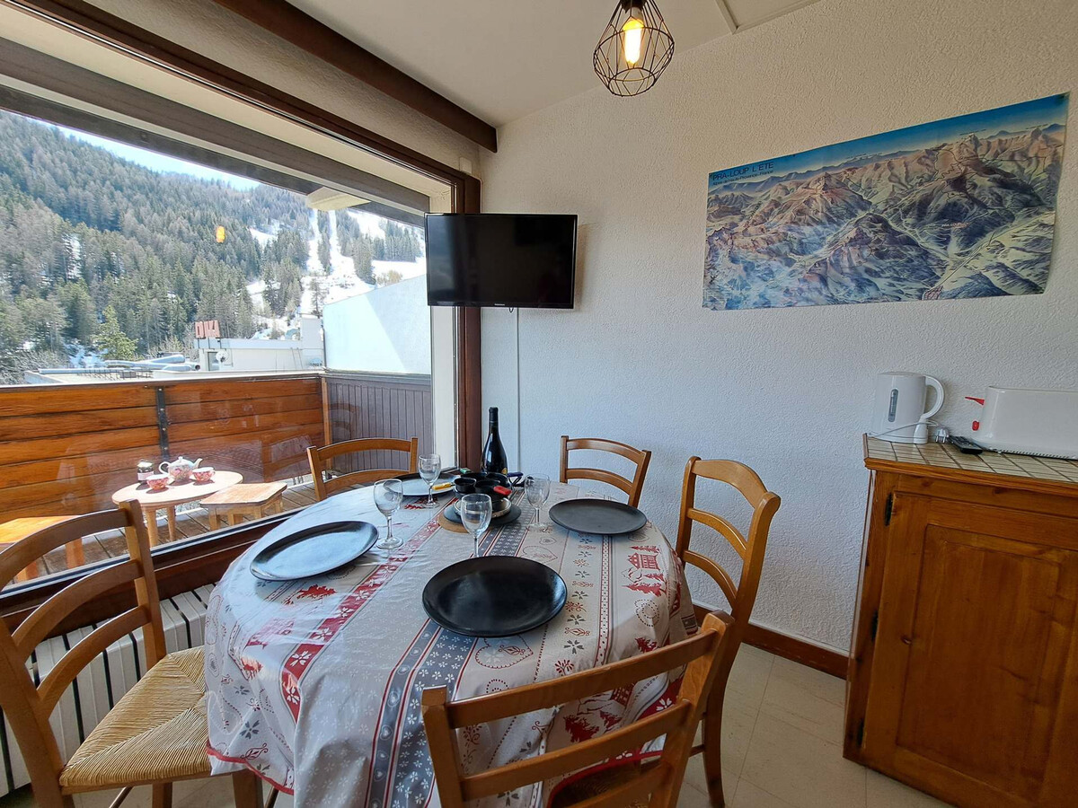 Studio 6 pers. à 50 m des pistes à Pra-Loup - Photo 1
