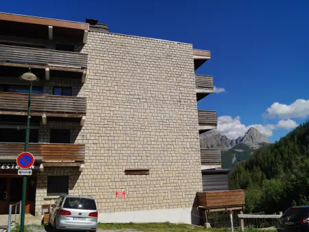 Studio cabine 6 pers. Pra-Loup, balcon sud vue pistes : photo 14
