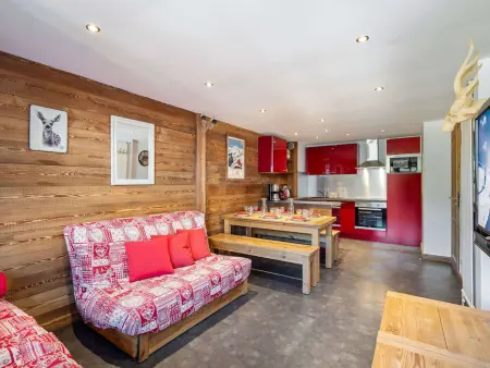 Appartement chaleureux proche pistes, parking inclus, 6 couchages : photo 2