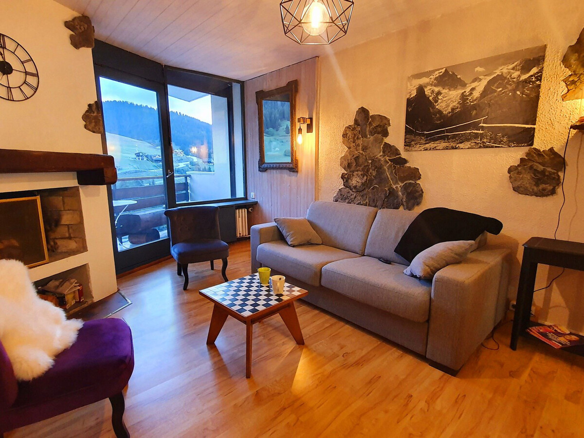 Appartement 36 m² balcon sud + garage à La Clusaz - Photo 1