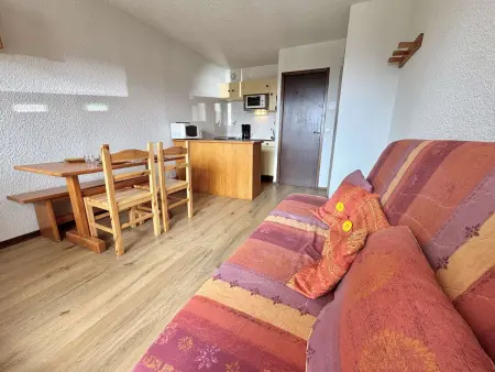 Studio 21m² à 50m des pistes, balcon et parking : photo 5