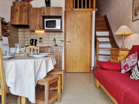 Studio Mezzanine 5 pers. - Accès direct aux pistes : photo 2