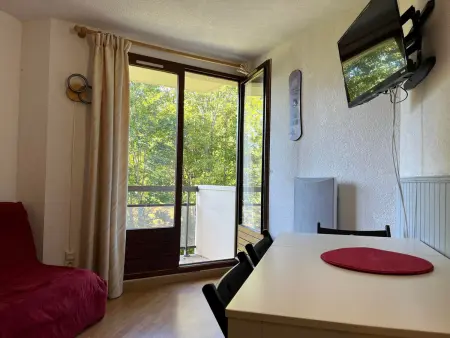 T2 Pra-Loup balcon vue montagnes, 200m télécabine : photo 2