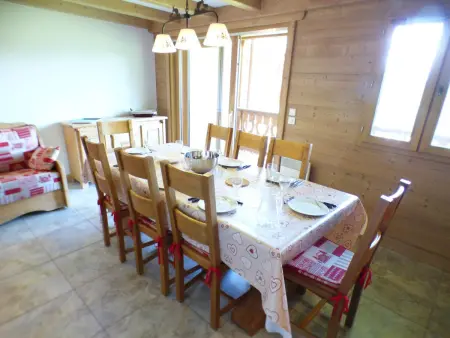 Appartement 5 pièces aux Saisies, face au Beaufortain : photo 4