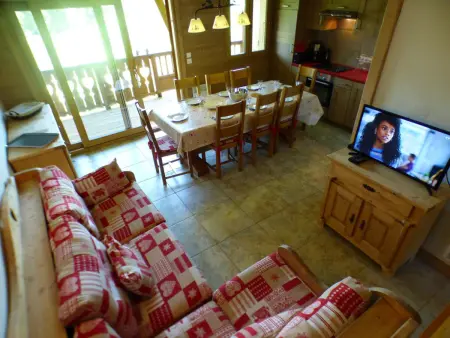 Appartement 5 pièces aux Saisies, face au Beaufortain : photo 14