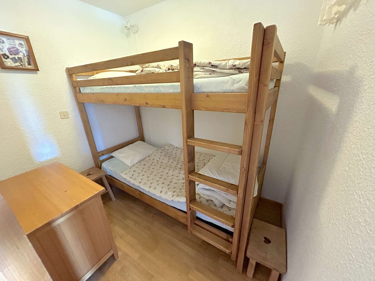 Studio cabine 4 pers aux Saisies, balcon sud - Photo 4
