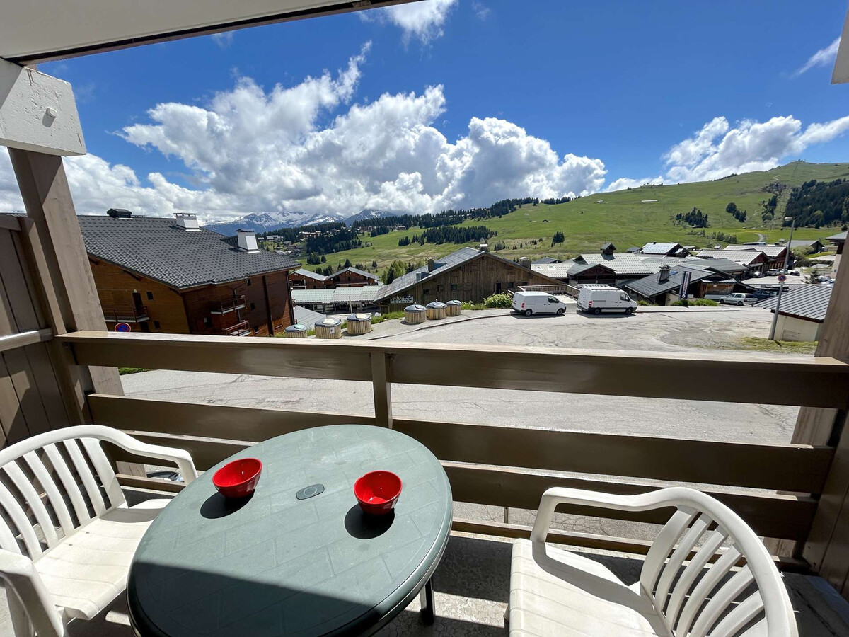 Studio cabine 4 pers aux Saisies, balcon sud - Photo 6