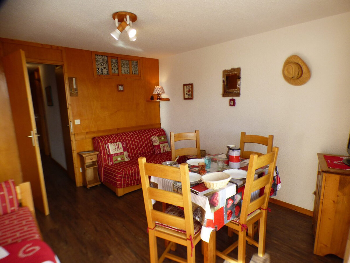 Studio cabine 4 pers aux Saisies, balcon sud - Photo 10