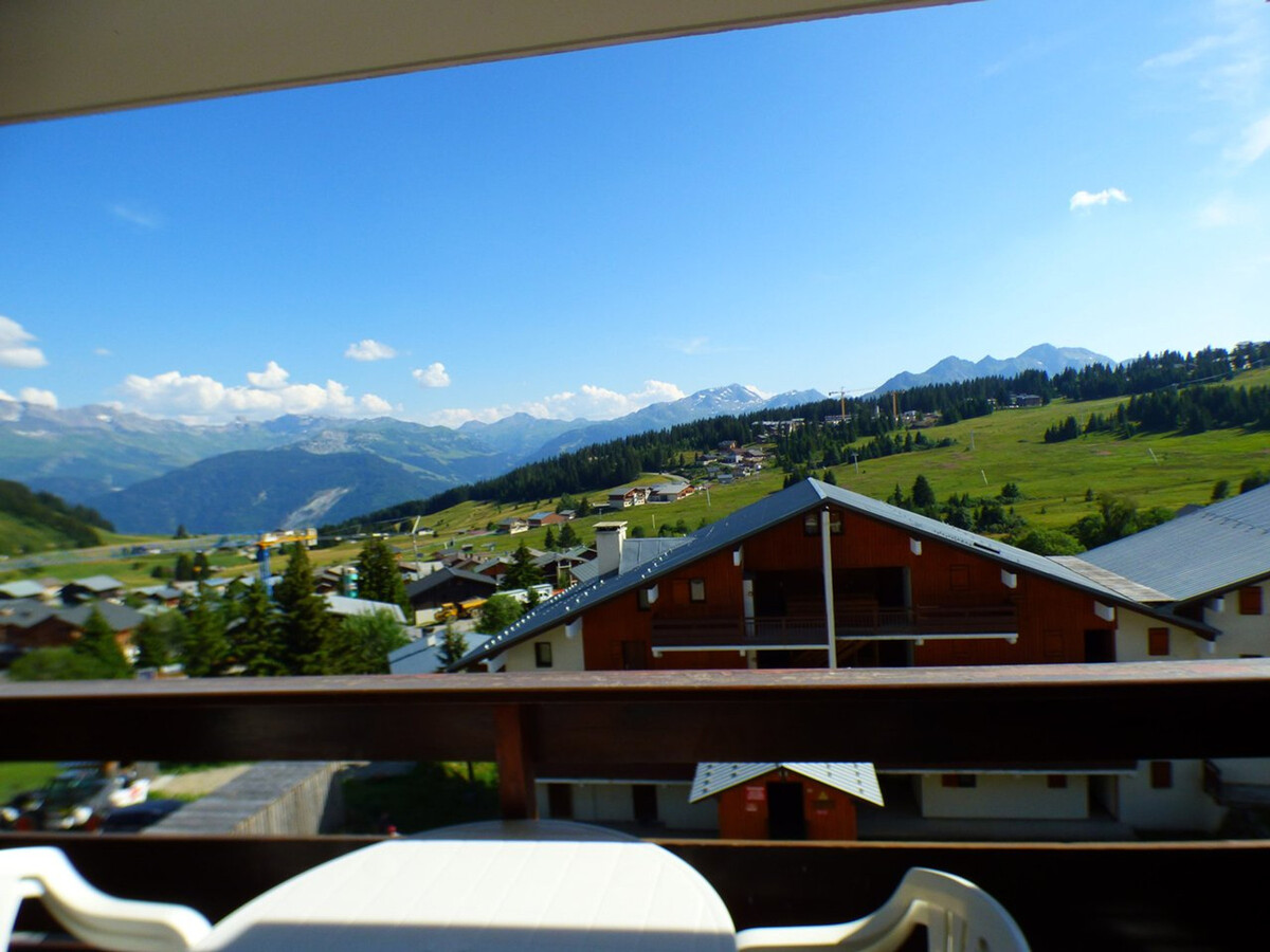 Studio cabine 4 pers. Les Saisies, balcon vue Beaufortain - Photo 10