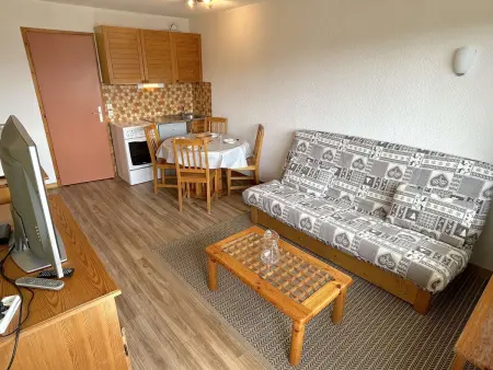 Studio 4 pers avec alcôve, balcon sud Les Saisies : photo 2