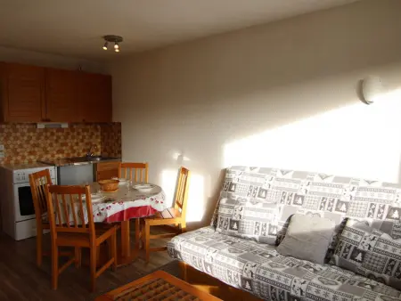 Studio 4 pers avec alcôve, balcon sud Les Saisies : photo 6
