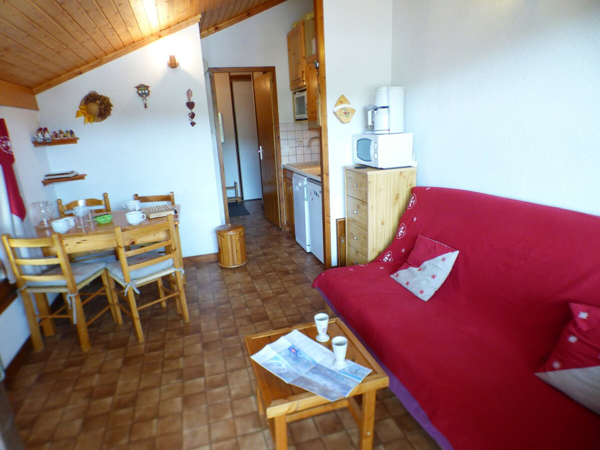 Studio 4 personnes aux Saisies, balcon sud-ouest - Photo 9