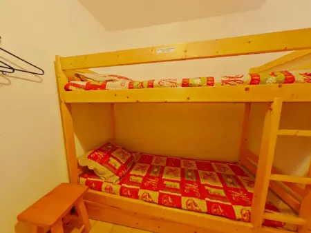 Studio cabine 4 pers Les Saisies, balcon sud proche pistes : photo 5
