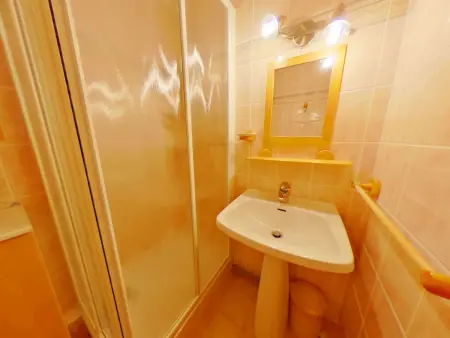 Studio cabine 4 pers Les Saisies, balcon sud proche pistes : photo 8