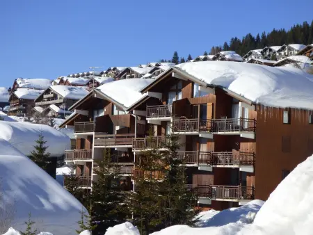 Studio cabine 4 pers Les Saisies, balcon sud proche pistes : photo 12