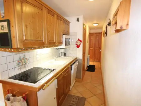 Appartement 2 pièces cabine aux Saisies, balcon sud-ouest : photo 5