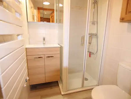 Appartement 2 pièces cabine aux Saisies, balcon sud-ouest : photo 9