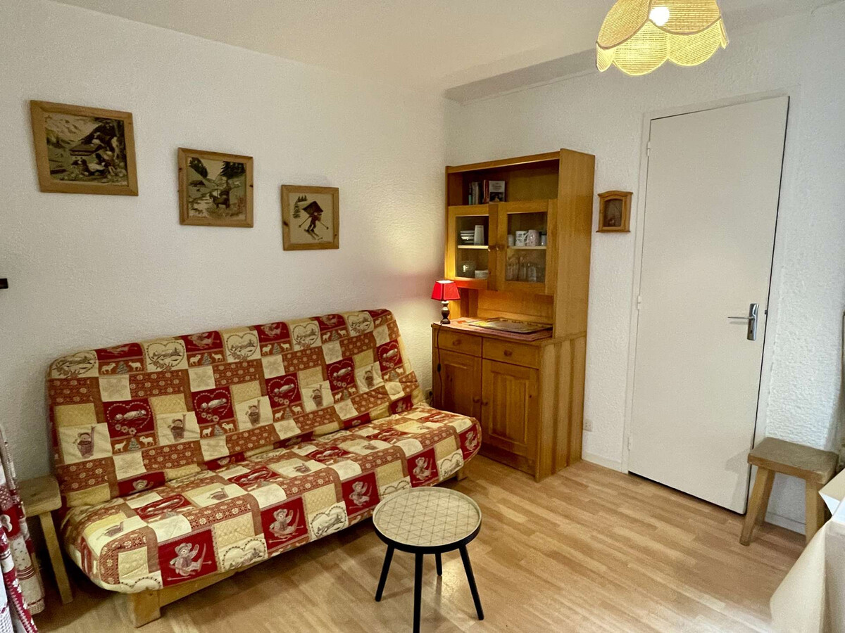 Studio cabine Les Saisies 4 personnes, balcon central - Photo 4