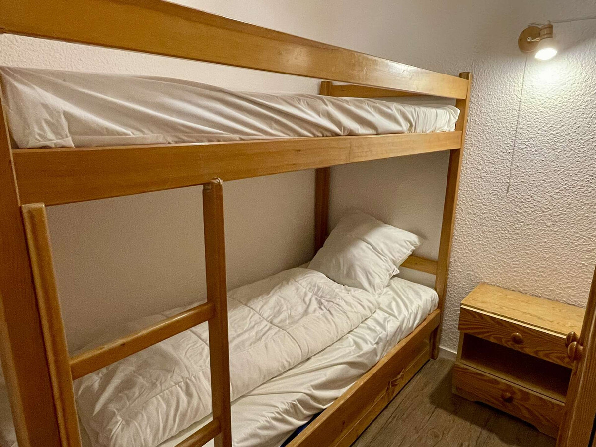 Studio cabine Les Saisies 4 personnes, balcon central - Photo 9