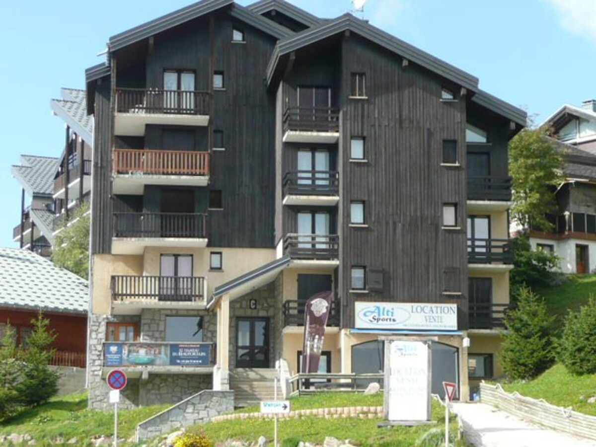 Studio cabine Les Saisies 4 personnes, balcon central - Photo 12