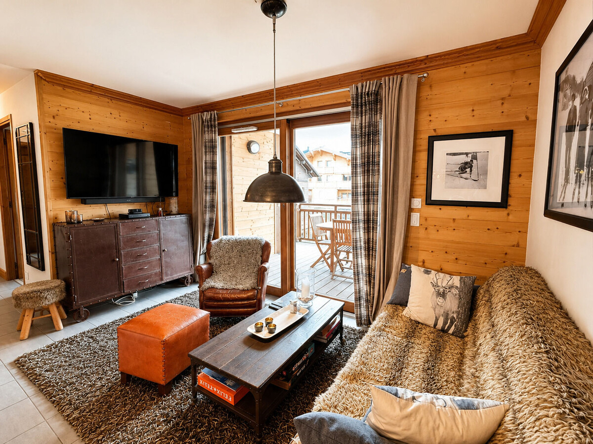 Appartement 4* scandinave aux Gets, 3 ch, 6 pers - Photo 2