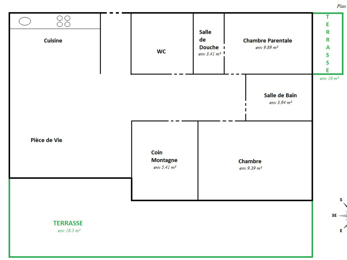 Appartement 4* scandinave aux Gets, 3 ch, 6 pers - Photo 16