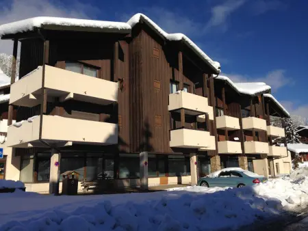T3 duplex lumineux aux Gets, vue pistes, parking : photo 16