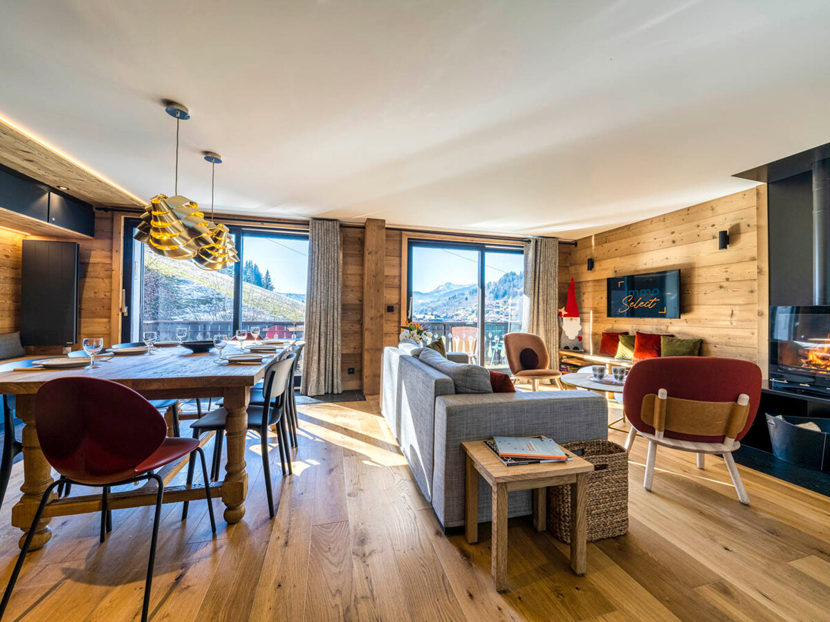 Appart 82m² ski aux pieds aux Gets - 8 pers. - Photo 1