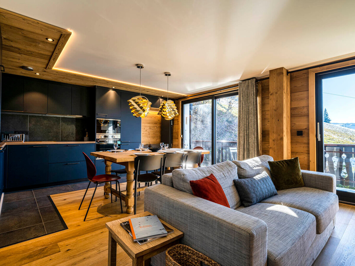 Appart 82m² ski aux pieds aux Gets - 8 pers. - Photo 2
