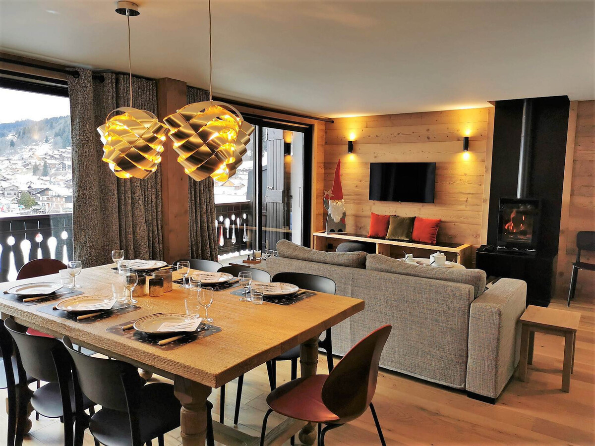 Appart 82m² ski aux pieds aux Gets - 8 pers. - Photo 3