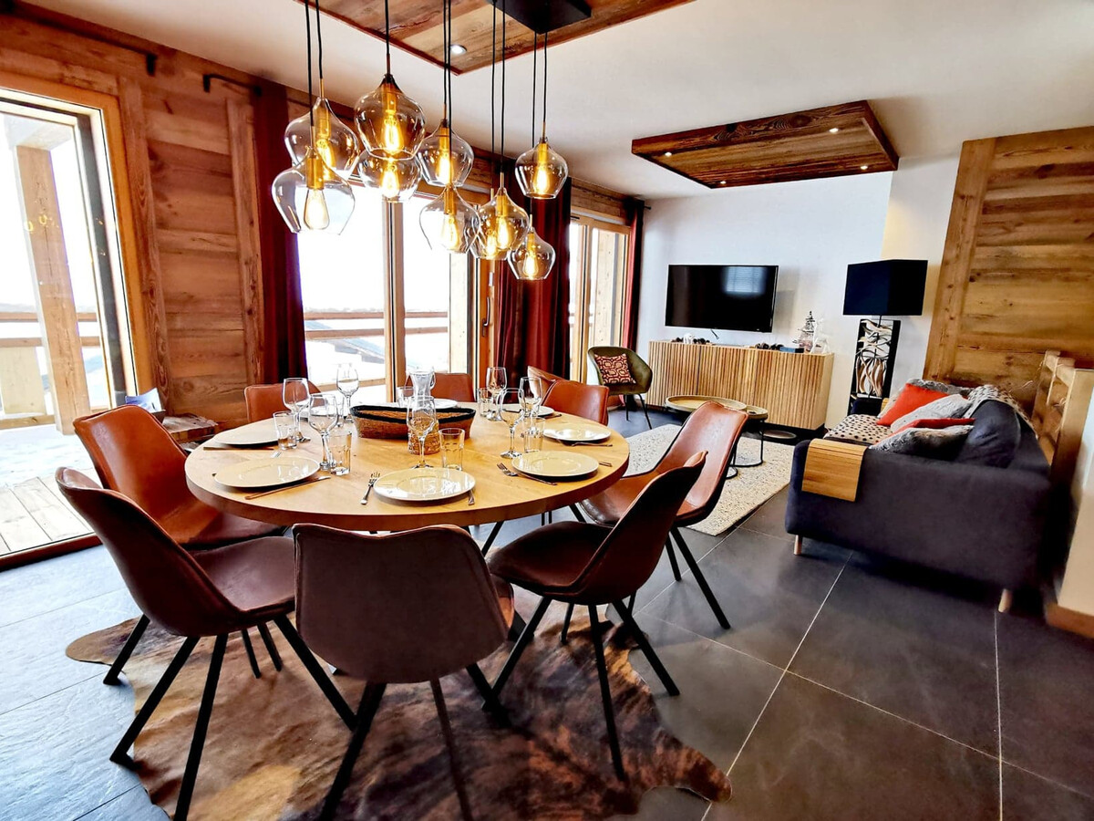 Duplex 86m² vue panoramique domaine skiable aux Gets - Photo 1