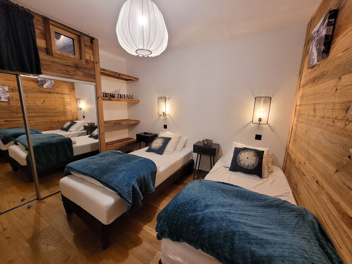 Duplex 86m² vue panoramique domaine skiable aux Gets - Photo 6
