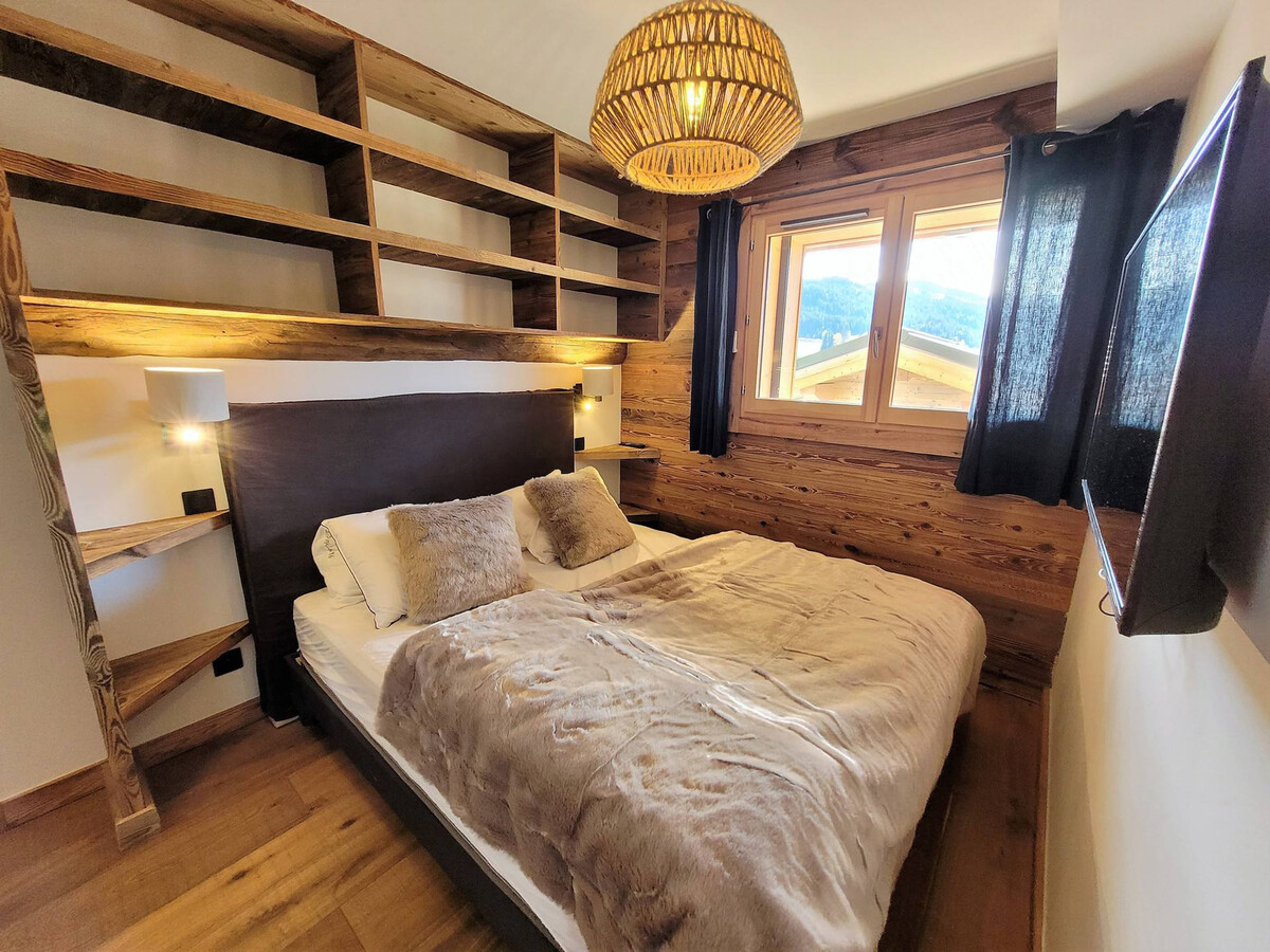 Duplex 86m² vue panoramique domaine skiable aux Gets - Photo 9