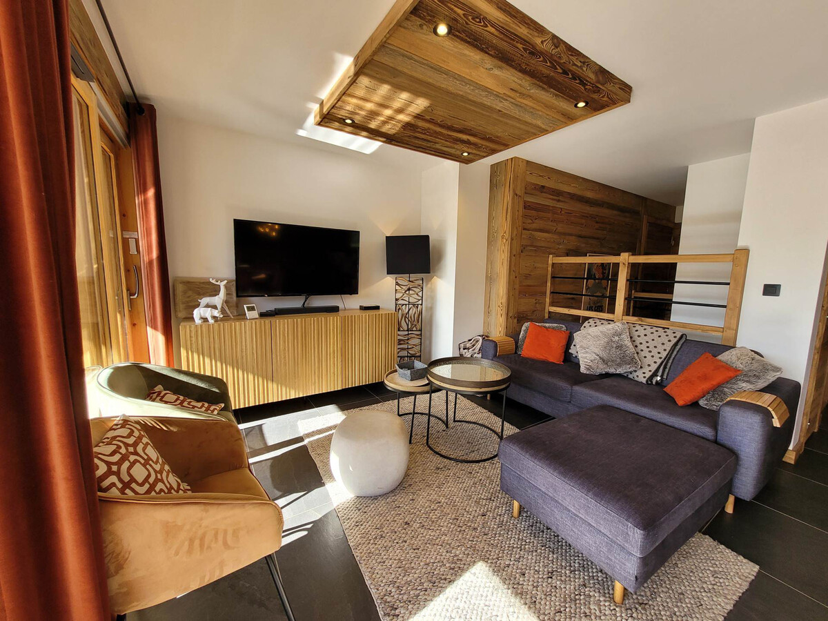 Duplex 86m² vue panoramique domaine skiable aux Gets - Photo 14