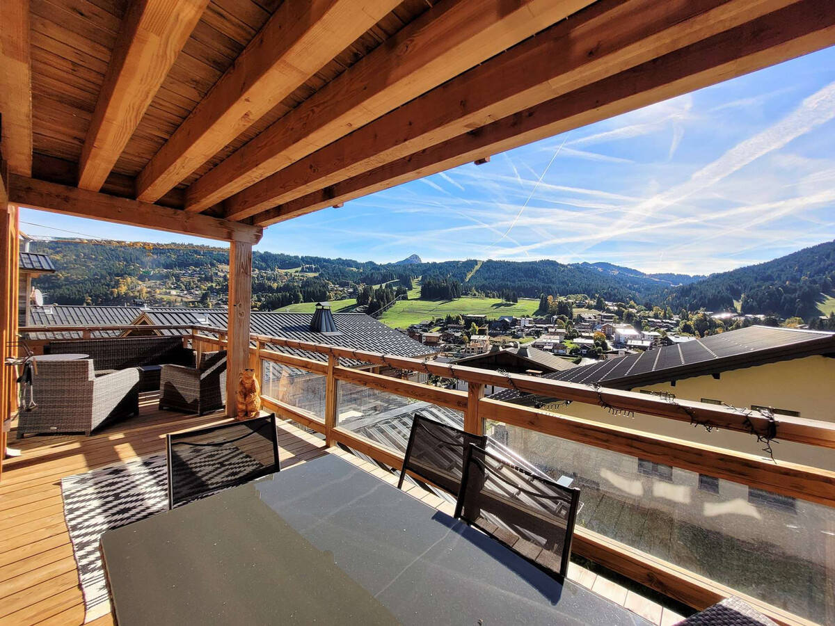 Duplex 86m² vue panoramique domaine skiable aux Gets - Photo 15