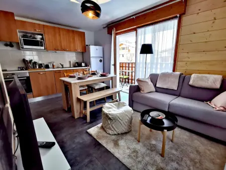 Appartement rénové 35 m² avec garage, Les Gets : photo 13
