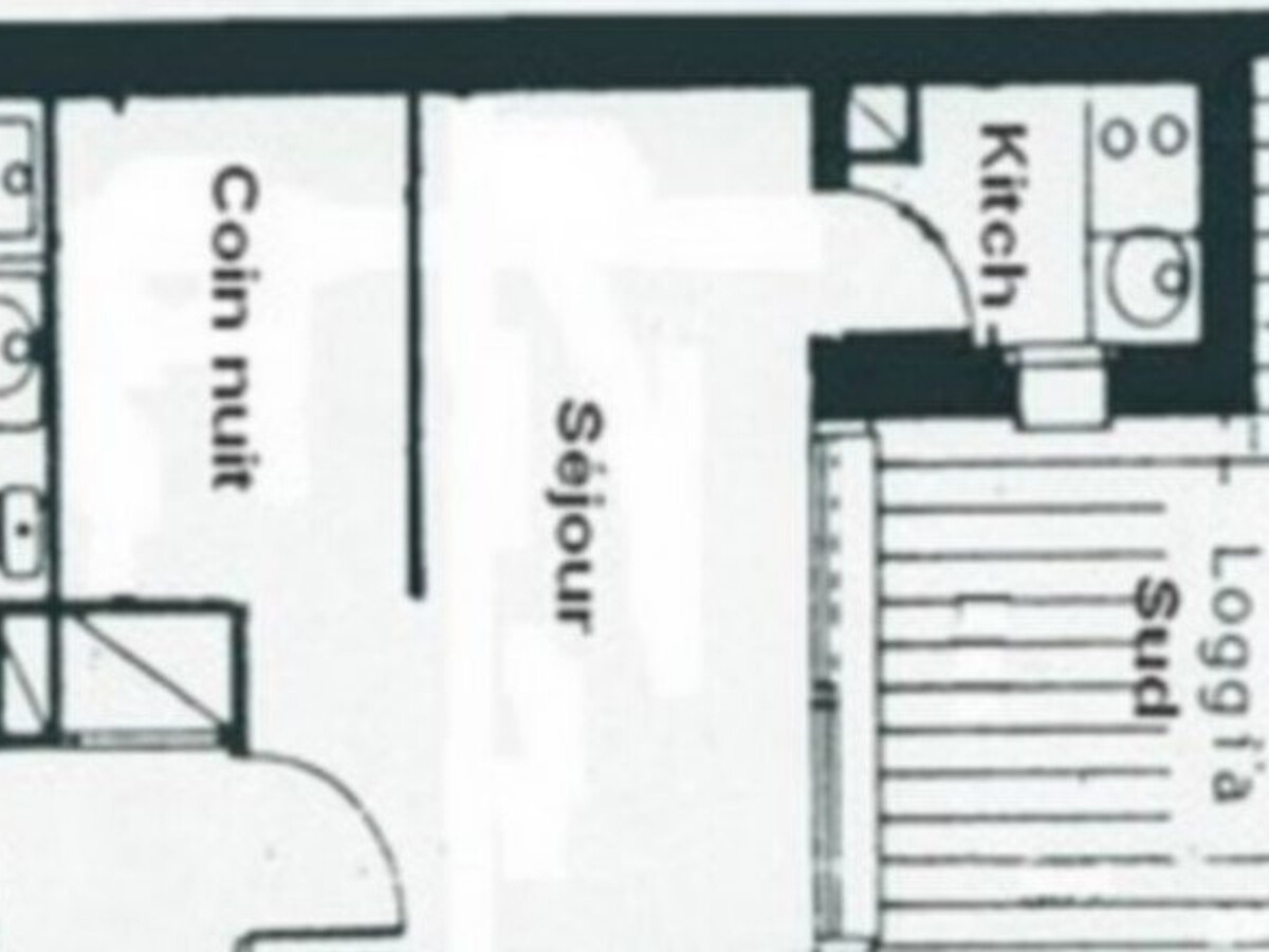 Studio cabine 25 m² balcon sud, parking privé à Bagnères-de-Luchon - Photo 11