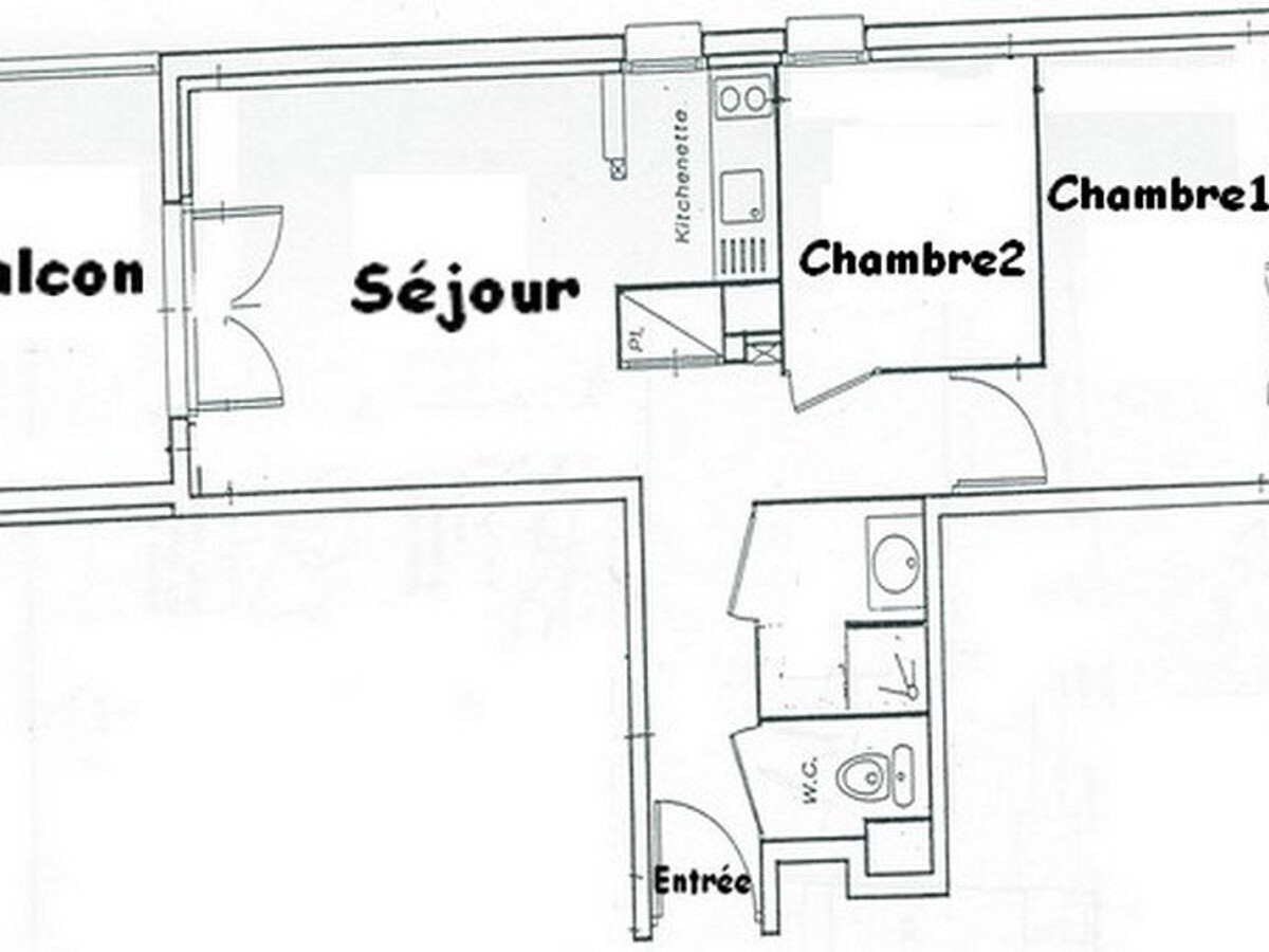Appartement 3 pièces Luchon, 50m des thermes, balcon - Photo 19