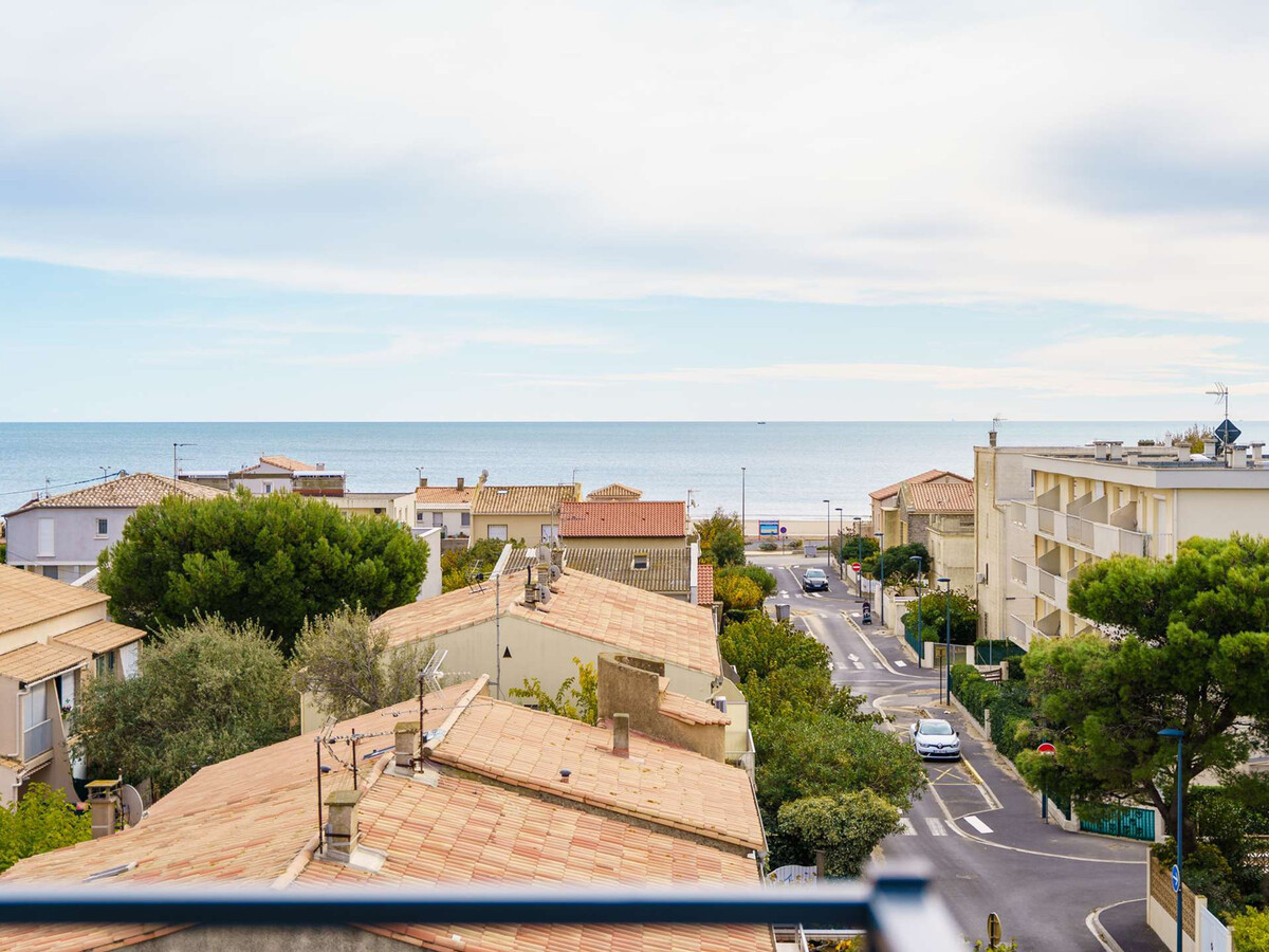 T3 vue mer climatisé, 2 parkings, 300m plage - Photo 5