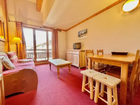 Location appartement à Notre Dame de Bellecombe, Appart au cœur du village avec terrasse et parking